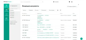 Интерфейс сервиса Контур