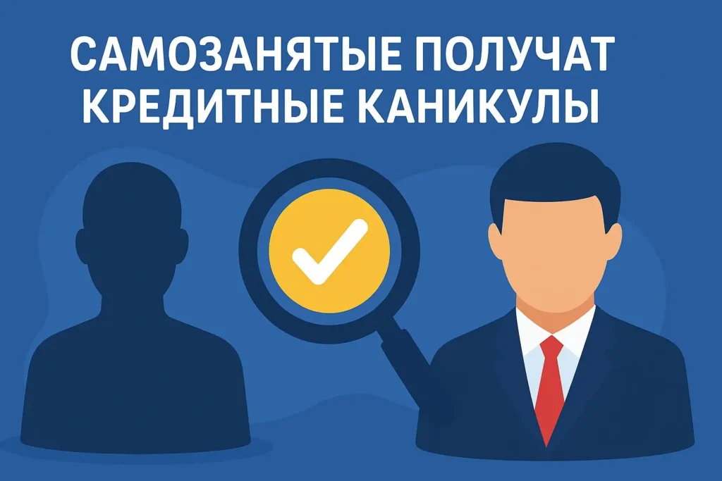 Самозанятые получат кредитные каникулы