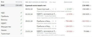 Интерфейс сервиса СБИС-Бухта 2
